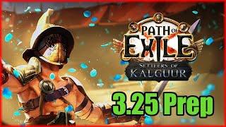 POE 325 Leveling practice  Gladiator or Berserker  Path of exile [upl. by Holub321]