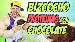 Bizcocho de proteínas sabor chocolate  Recetas Fitness [upl. by Longfellow]