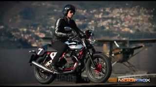 Moto Guzzi V7 2012  Stone Special e Racer la prova di MotorBoxcom [upl. by Maggee651]