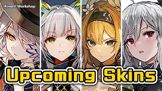 Upcoming Skins Showcase  Arknights明日方舟 今後グローバル版に実装予定のコーデ集 孤星まで [upl. by Novah887]