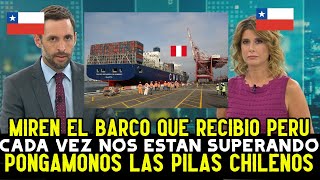 ¡NO AGUANTAN PRENSA CHILENA REACCIONA MOLESTA al BARCO mas GRANDE del MUNDO que LLEGO a PERU [upl. by Hawken]