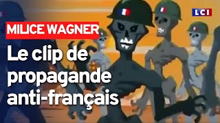 Wagner sort un clip de propagande antifrançais en Afrique [upl. by Rebane504]