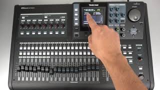 TASCAM DP32SD amp DP24SD  Recording a Mixdown [upl. by Roz]