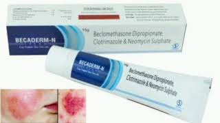 BECADERM N Cream Beclomethasone Dipropionate Clotrimazole amp Neomycin Sulphate [upl. by Sirrom]