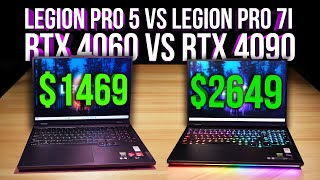 NEW Lenovo Legion Pro 7i Gen 8 Gaming Laptop Review  Benchmarks [upl. by Atinna656]