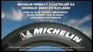 Michelin Primacy 3 Lastik Reklamı [upl. by Aerdnas]