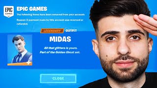 Why Fortnite REMOVED Midas [upl. by Teahan]