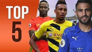 Qui Sera Le Ballon dOr Africain 2016  Mohamed Salah Slimani Mané Aubameyang ou Mahrez [upl. by Caritta]