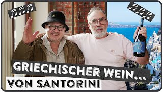 Santorini Calling  Göttlicher Wein aus Griechenland  5 MINUTEN FÜR WEIN AM LIMIT [upl. by Lore]