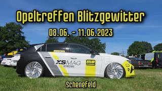 Opeltreffen Blitzgewitter 0806  11062023 [upl. by Amilb]