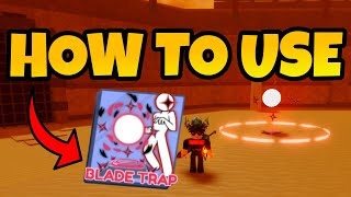 How To Use The Blade Trap Ability In Roblox Blade Ball [upl. by Nahtal90]