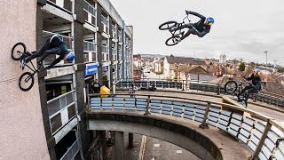 MASSIVE BMX Bridge Gaps  Sebastian Keep in Walls [upl. by Zobkiw]