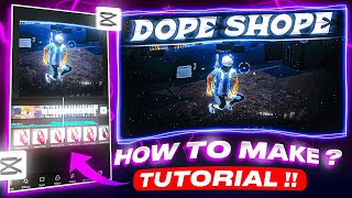 Free Fire Trending Dope Shope Montage Edit TUTORIAL ⚡Capcut Video Editing 📲 [upl. by Suirtimid379]