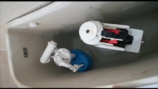 How to Fix a Leaky Toilet with Running Water Stream  Ideal Standard [upl. by Yonina]