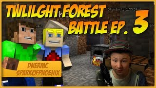 Minecraft TWILIGHT FOREST BATTLE 3  Schreckhaft [upl. by Derreg]