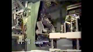 CRT TUBE VIDEOCOLOR A66ECY03X01 PRODUCTION IN ANAGNI ROME FACTORY 1995 [upl. by Heath]