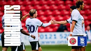 HIGHLIGHTS  Walsall 01 Birmingham City  PreSeason 202425 [upl. by Smaoht808]