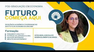 Tudo o que Você precisa saber sobre a Pós em economia na Unicamp [upl. by Leiand804]