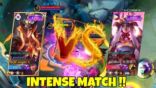 INTENSE MATCH Supreme Leomord Vs Supreme Freya Who Will Win  Avory  MLBB [upl. by Haimarej]