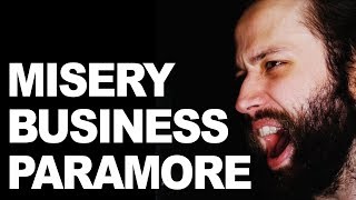 PARAMORE  quotMisery Businessquot Cover by Jonathan Young amp Halocene [upl. by Ingmar]