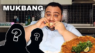 BERBAT LİSE HAYATIMDAN 5 KİŞİ İLE YÜZLEŞTİM KAŞARLI LAHMACUN MUKBANG [upl. by Goldie]