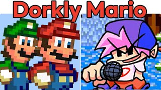 Friday Night Funkin VS Dorkly Mario Luigi FNF MOD [upl. by Loraine633]