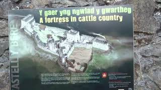 The impressive and historic medieval Castell y Bere Castle Gwynedd CymruWales a CADW free site [upl. by Kcyrred]