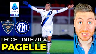 LECCE INTER 04 LAUTARO SPIETATO FRATTESI una MINA e SANCHEZ [upl. by Niryt]