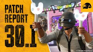 PUBG  Patch Report 301  PUBG x NewJeans Collab SMG Rebalance Ranked Updates [upl. by Apgar312]