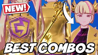 BEST COMBOS FOR NEW LENNOX ROSE SKIN AUREALIAN SUPER LEVEL STYLE  Fortnite [upl. by Gnanmos]