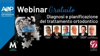 Webinar quotDiagnosi e Pianificazione del Trattamento Ortodonticoquot – Dr A Carboni e gruppo AOP [upl. by Ained]