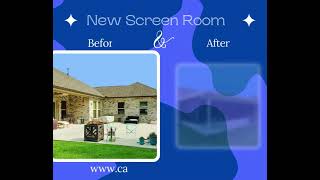 New Screen Room Addition  Before and After Patio Cover and Screen Room Addition [upl. by Leuamme]