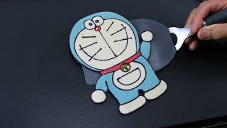 Pancake Art  Doraemon Stand By Me  ドラえもん  도라에몽 by Tiger Tomato [upl. by Elleiad]