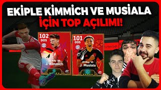 EKİPLE 102 KİMMİCH VE 101 MUSİALA İÇİN TOP AÇILIMI YAPTIK 2000 TL YATIRDIM EFOOTBALL 2024 MOBİLE [upl. by Harbert]