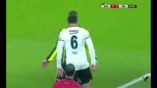 Van Persie tosic kafa kırmızı kart fener bahçe Beşiktaş [upl. by Aneetsyrk91]