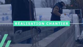 Chantier Plancher isolant Milliwatt  le meilleur plancher isolant sans étais pour vide sanitaire [upl. by Aisilef]