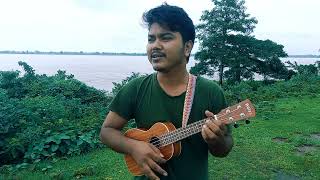 কলিজার ভিতর গাথি রাইখুম তোমারে  Bangla folk song ukulele cover [upl. by Dilaw290]