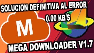 Solucion Al Error De MegaDownloader  UltraSurf  TecnoGames 2017 [upl. by Bergeman]