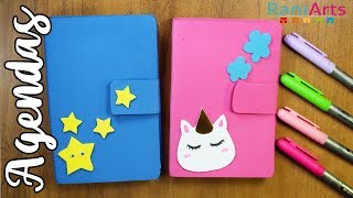 HAZ UNA AGENDA SUPER CUTE PARA ORGANIZARTE  DIY  FÁCIL [upl. by Halimaj184]