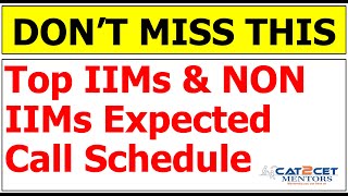 Dont Miss Out  EXPECTED WATPI Calls DATE for IIMs  IIMs WAT PI Interview Preparation [upl. by Anihsak]