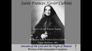 St Frances Xavier Cabrini [upl. by Nevins]