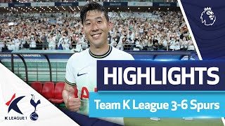 Son scores two in Korea as Spurs win CRAZY preseason opener  HIGHLIGHTS  Team K League 36 Spurs [upl. by Coltun]