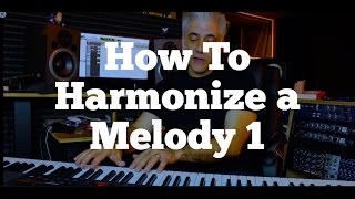 Music Composition How To Harmonize a Melody Part 1 [upl. by Suolhcin]