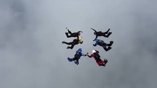 BigWay camp 2024 Marco group Day 5 Jump 5 skydiveestonia [upl. by Ynttirb633]