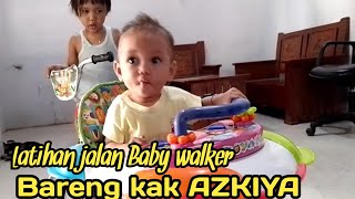 Naik baby Walker bayi latihan jalan [upl. by Llerrahs]