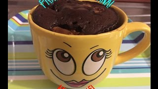 Mug cake Prajitura la cana in cuptorul cu microunde [upl. by Akemeuwkuhc670]