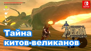 Тайна китов великанов The Legend of Zelda Breath of the Wild Leviathan Bones [upl. by Anilesor834]