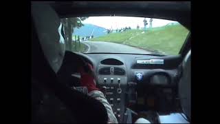 Cameracar BattaglinMarchi Peugeot 206 WRC Rally Marca Trevigiana 2004 [upl. by Airel]