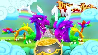 Day of Double Rainbow Dragons 🐲 DragonVale World [upl. by Alathia]