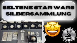 Meine Star Wars Silbermünzen amp Silberbarren Sammlung Entdeckt die Galaxis der Seltenheiten [upl. by Enilesoj]